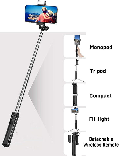 3 in 1 Multi-functional Consumable Selfie Stick