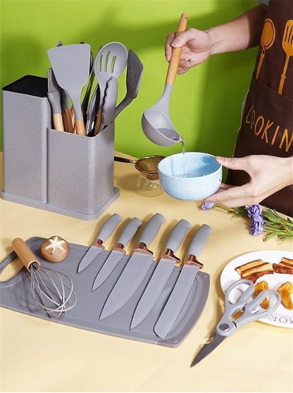 KITCHEN UTENSILS 19 PC