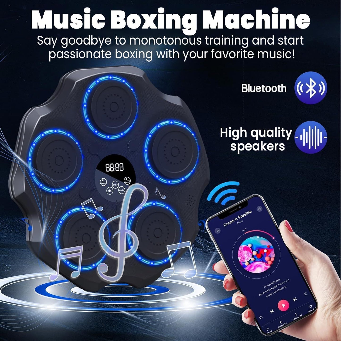 Electronic Musical Boxing Machine