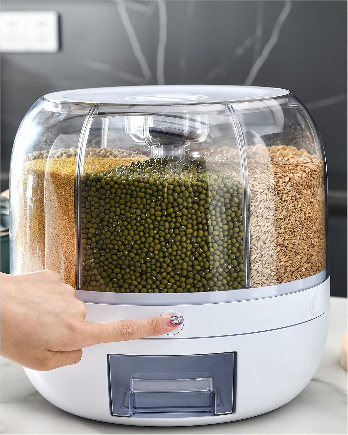 360 Degree Rotating Dry Food Dispenser