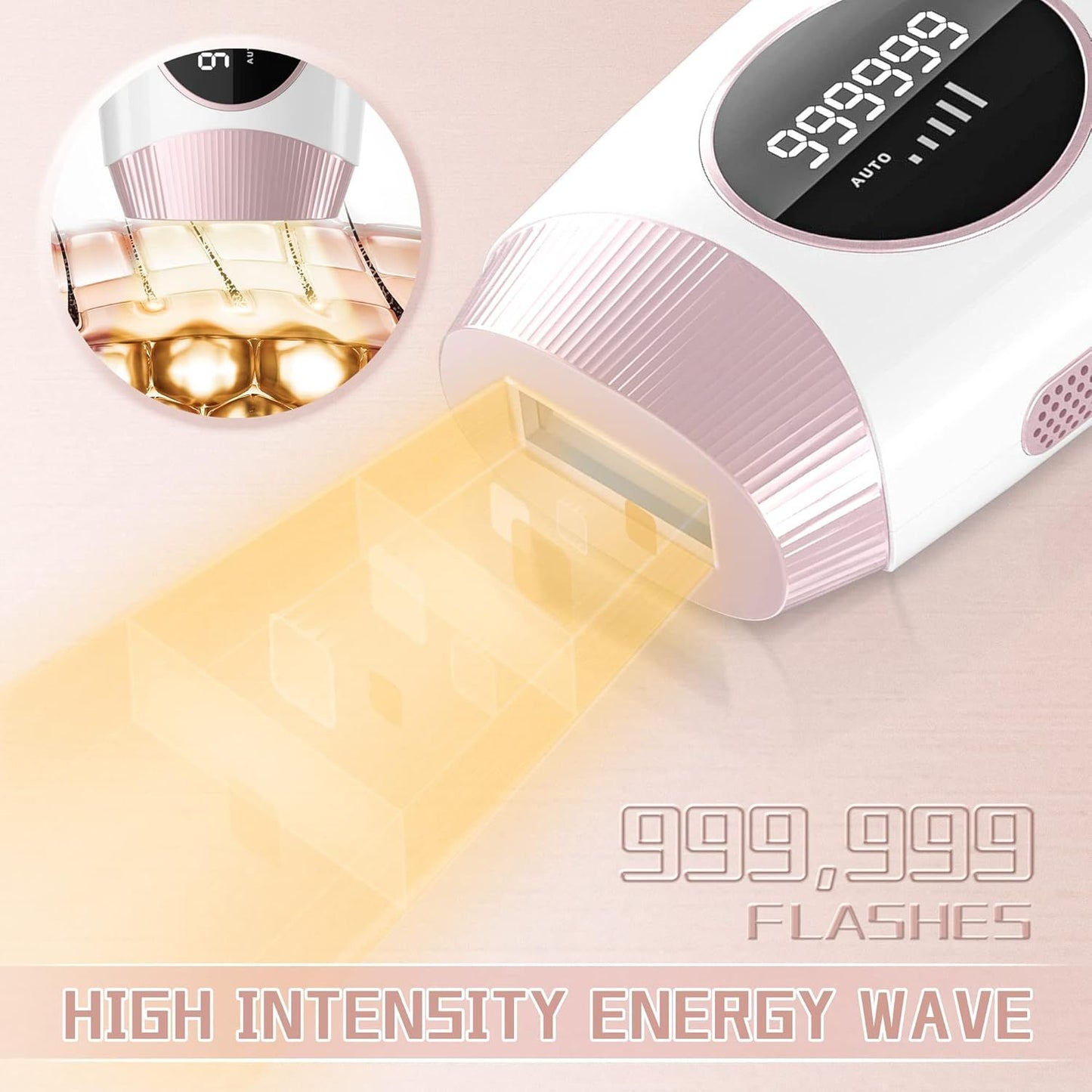 IPL Laser Hair Removal Device for Women and Men