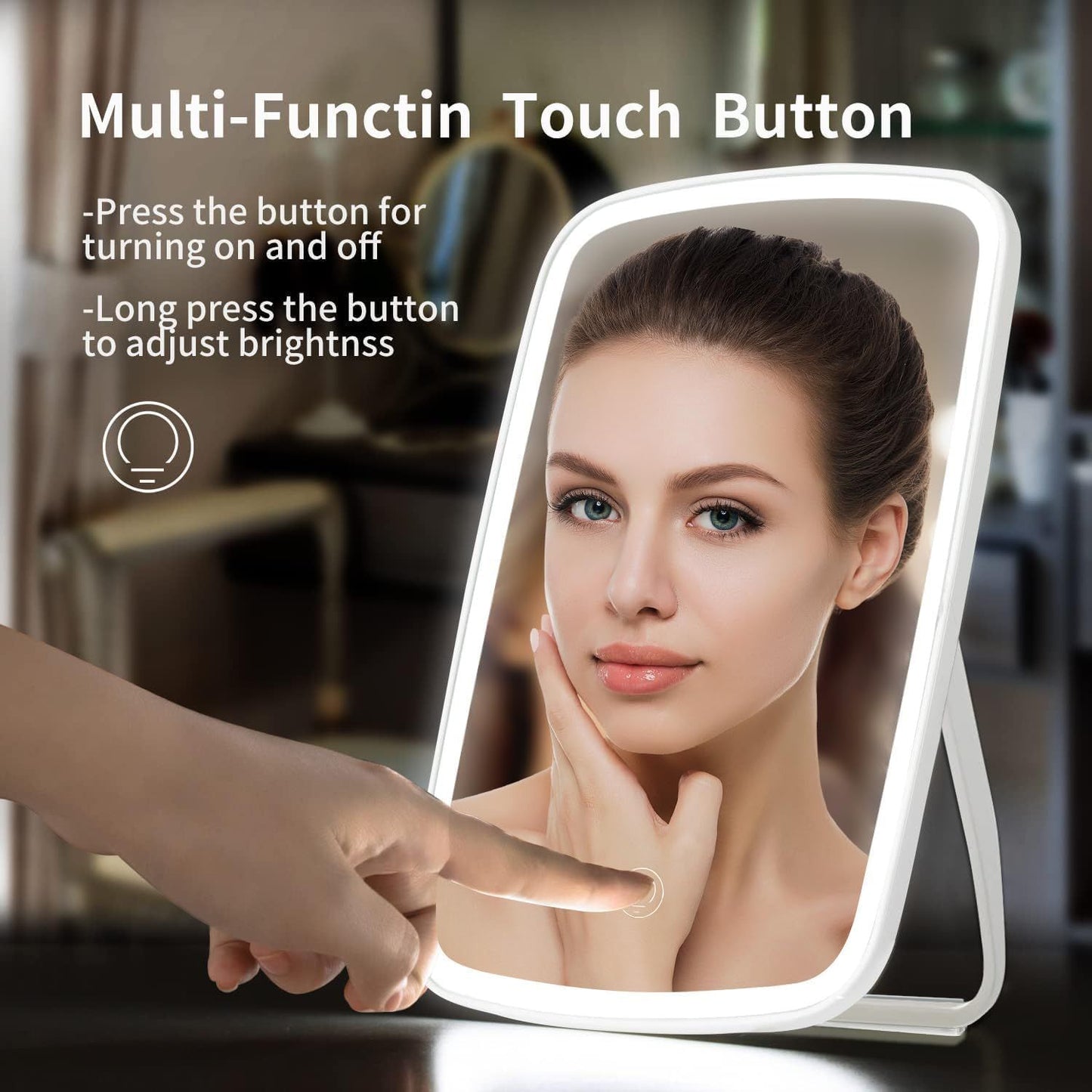 Touch Screen Makeup Mirror